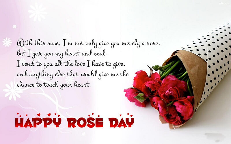 Happy Rose Day SMS Messages Quotes Wishes Greetings Sayings for whatsapp